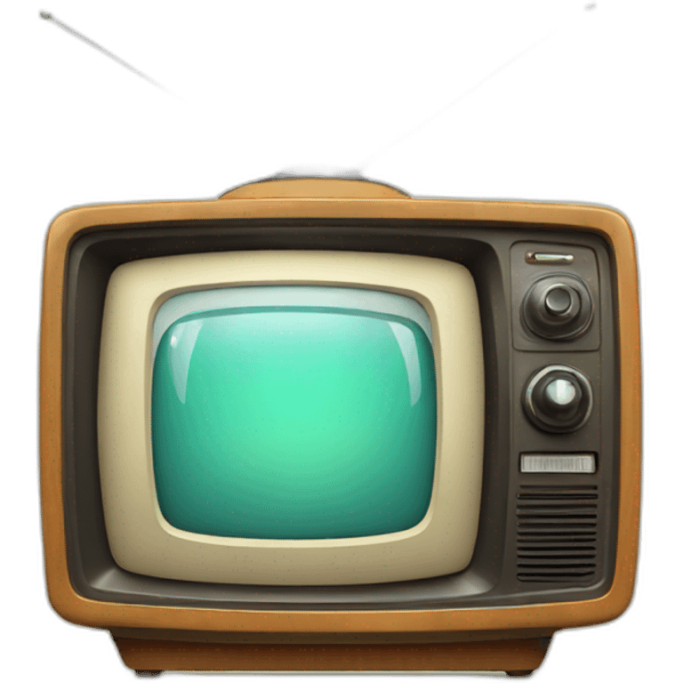 retro tv emoji