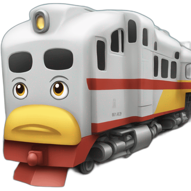 Toys realistic train emoji