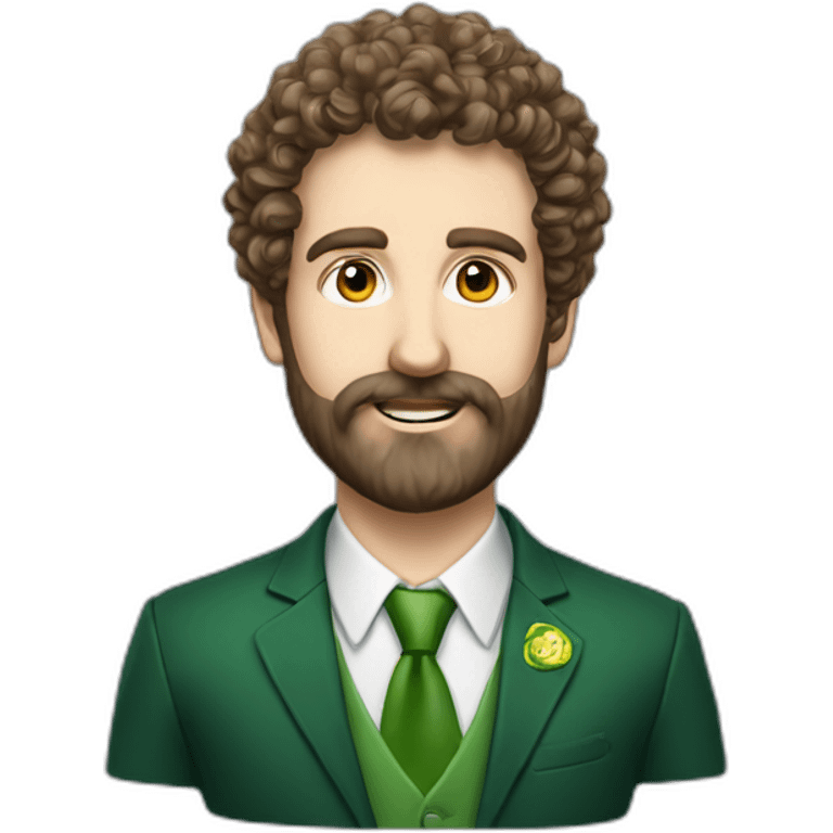 irish solo gp vc investor curly hair beard emoji