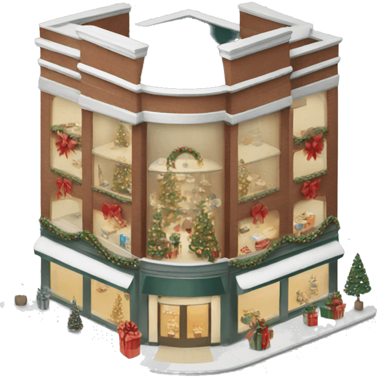 Christmas department store emoji