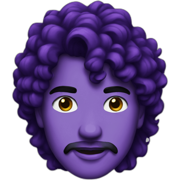 Prince purple rain emoji