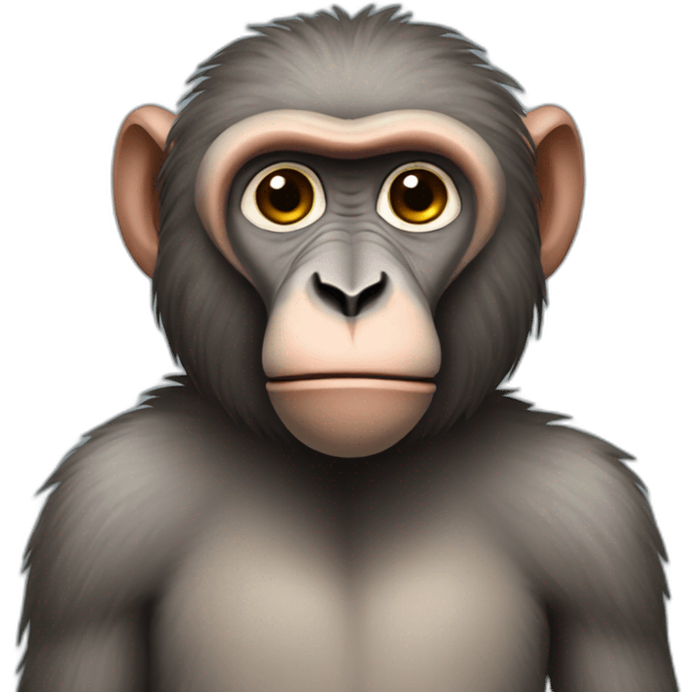 digital baboon emoji