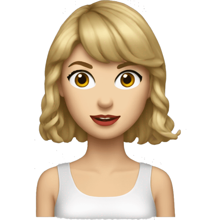 Taylor Swift in ttpd emoji