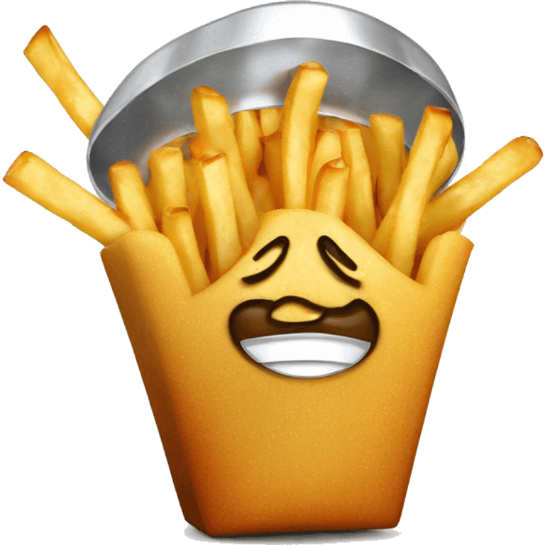 Disco fries emoji