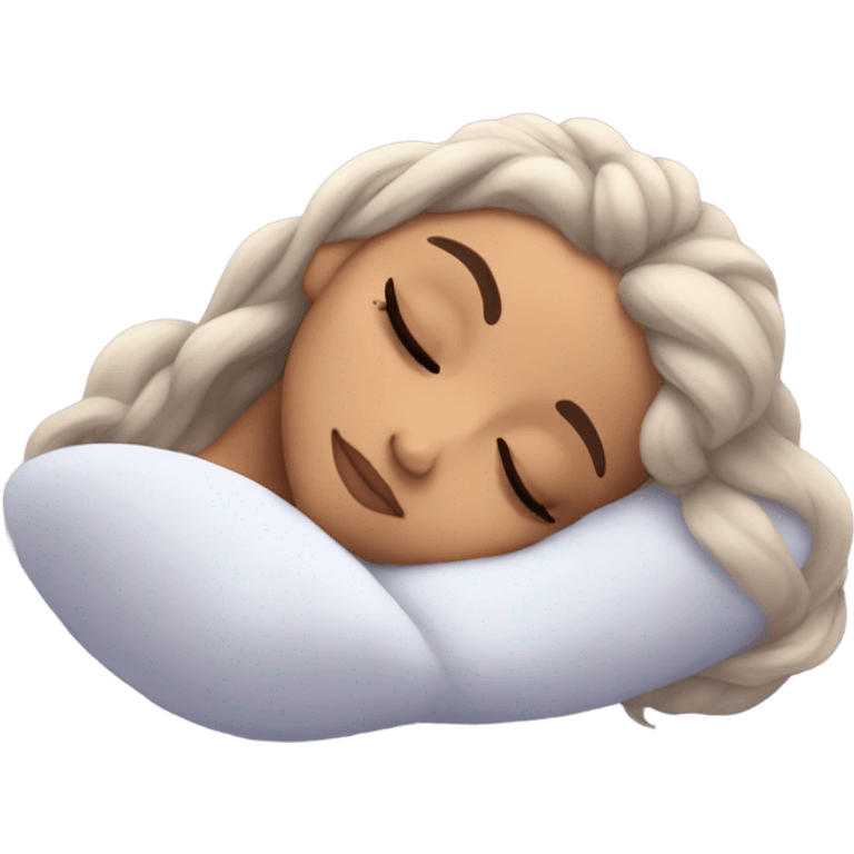 Ariana Grande sleeping emoji