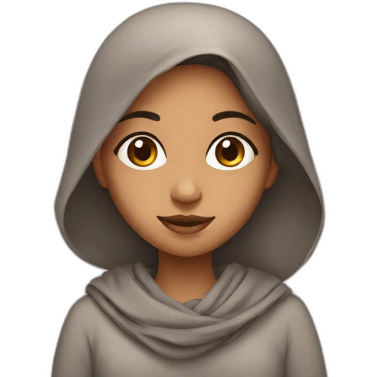 Moroccan girl  emoji