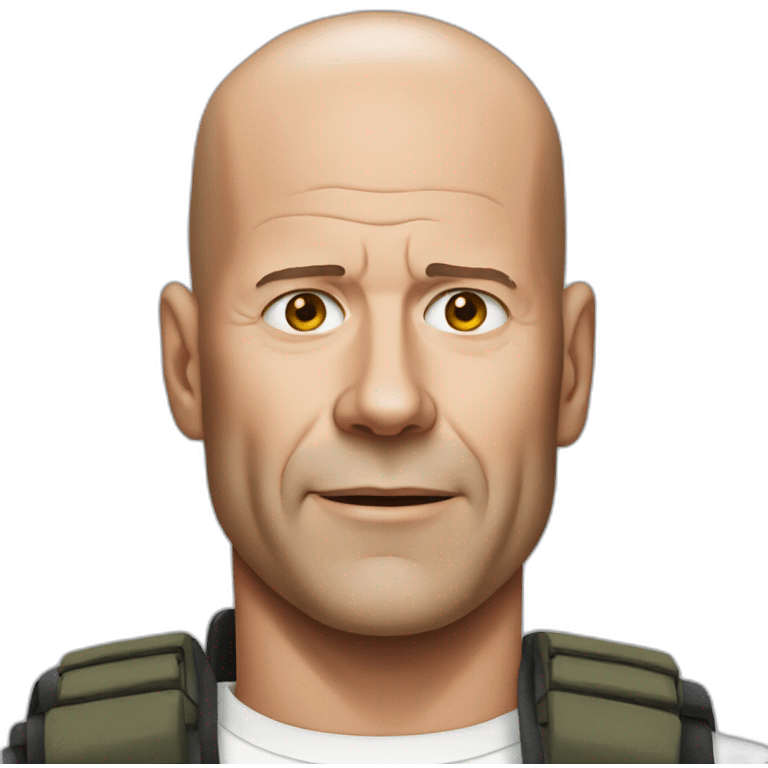 Bruce willis emoji