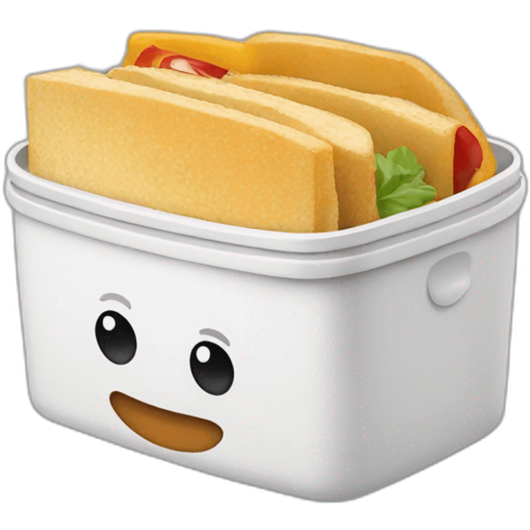 Lunch Box minimal emoji