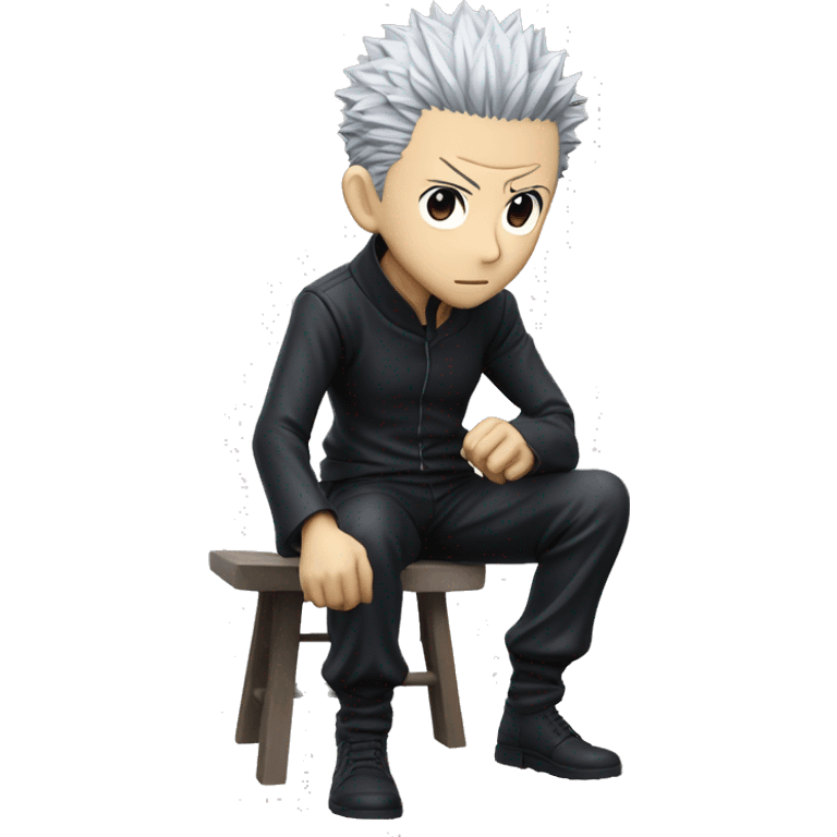 Yuji Itadori full body figure from Jujutsu Kaisen  emoji