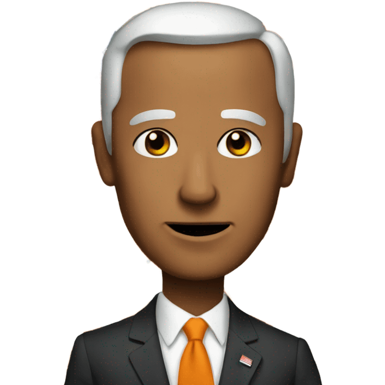 Orange president  emoji