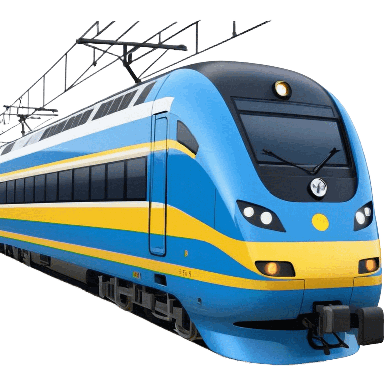 Passenger Train - New Intercity Fleet (Mariyung) (Model Year: 2023) (Iconic Colour: Blue and yellow) emoji