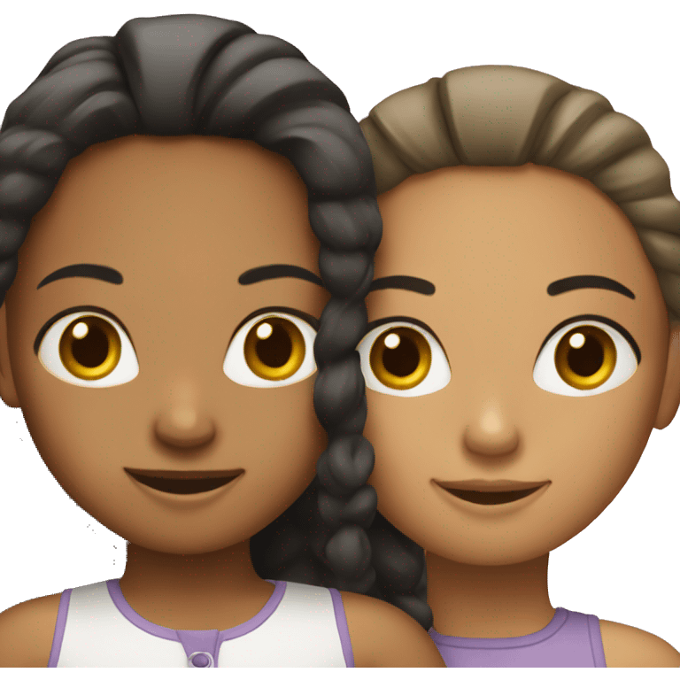 two girls emoji