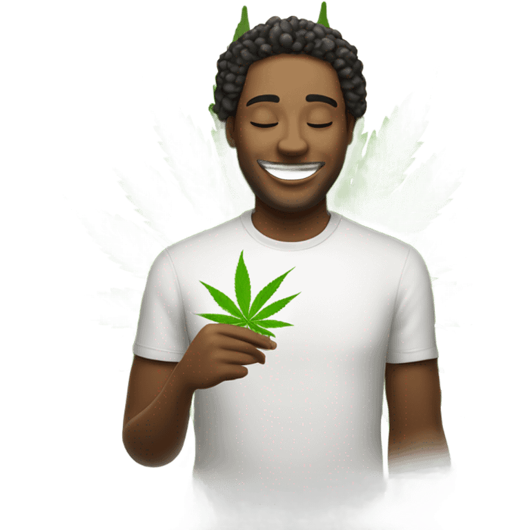 Cannabis lover emoji