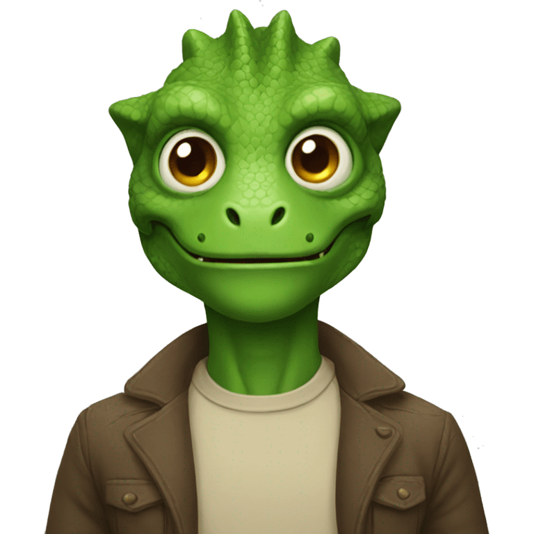 Lizard man emoji