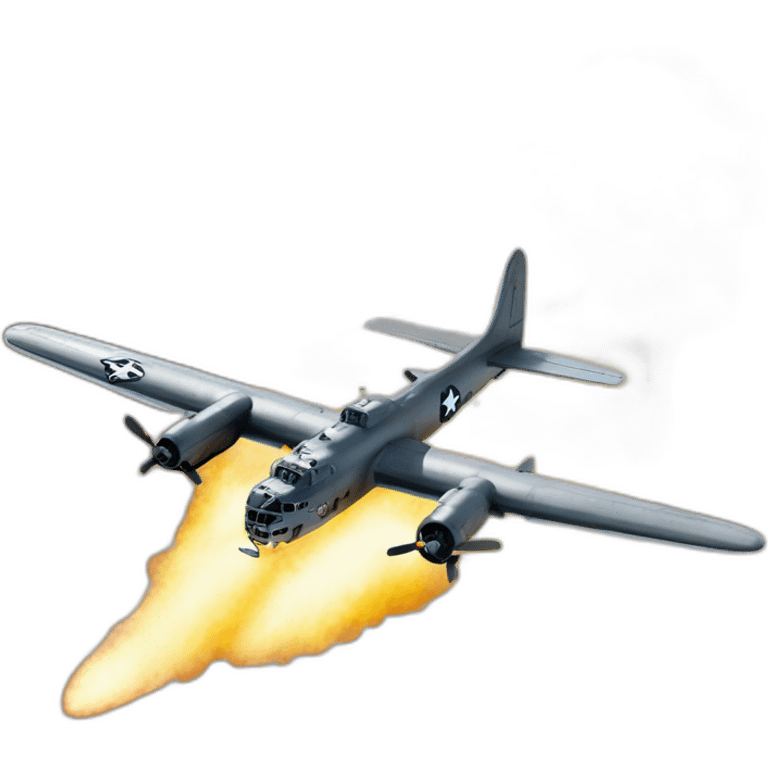 B-29 qui lache la bombe atomique sur Hiroshima emoji