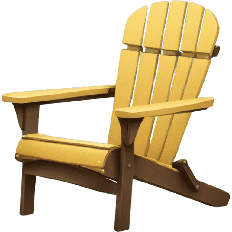 Muskoka chair emoji