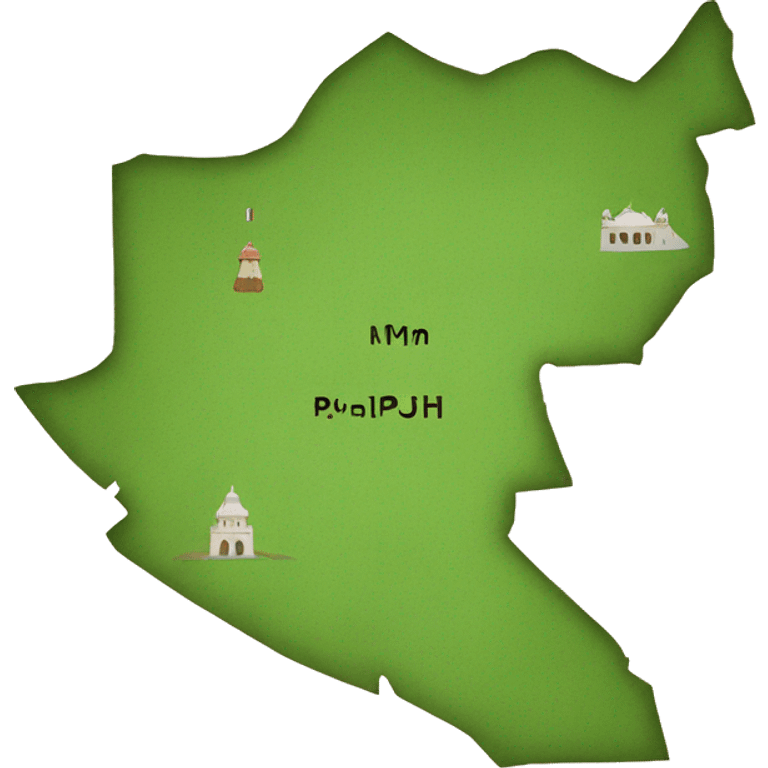 Punjab map emoji