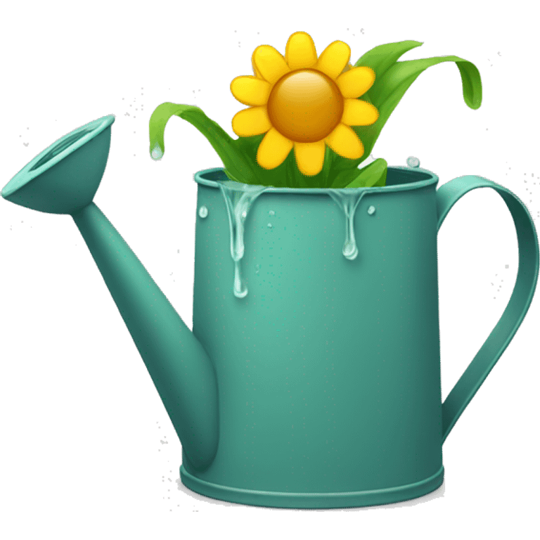 watering can pour emoji