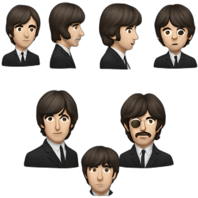 The beatles emoji