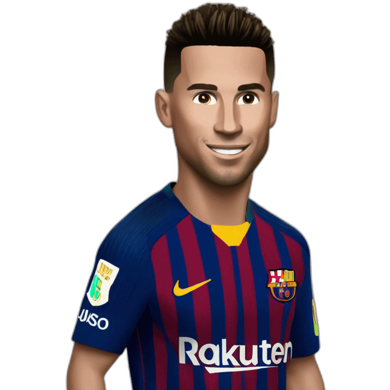 ronaldo on messi emoji