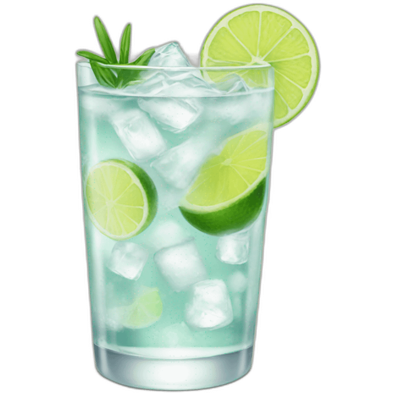 gin and tonic emoji