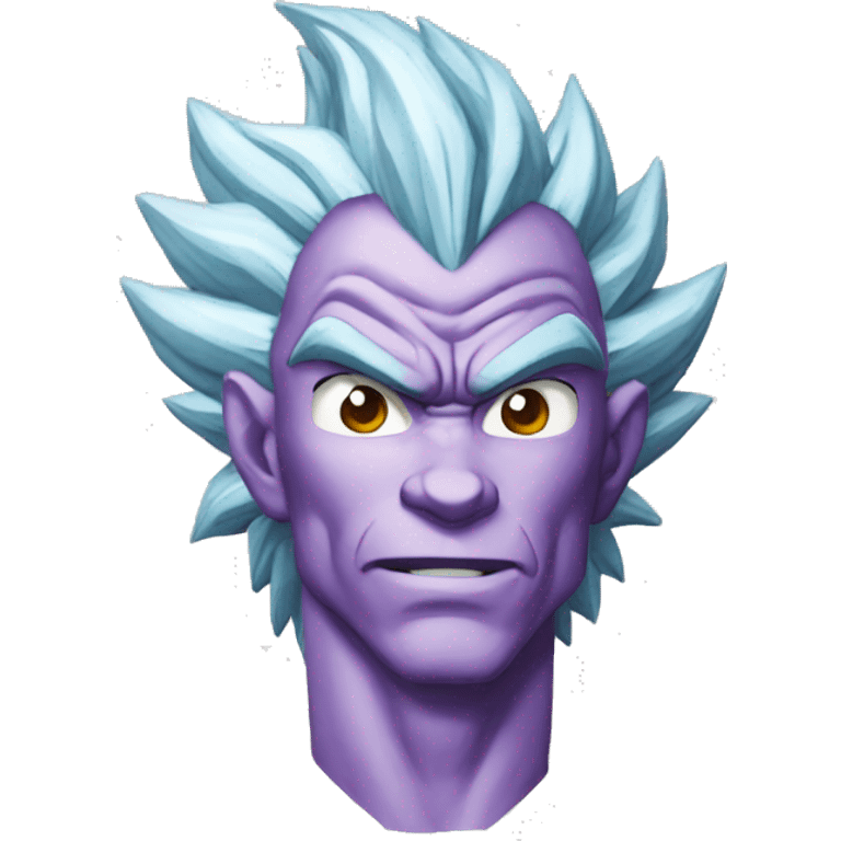 Freezer de dragon ball Z emoji