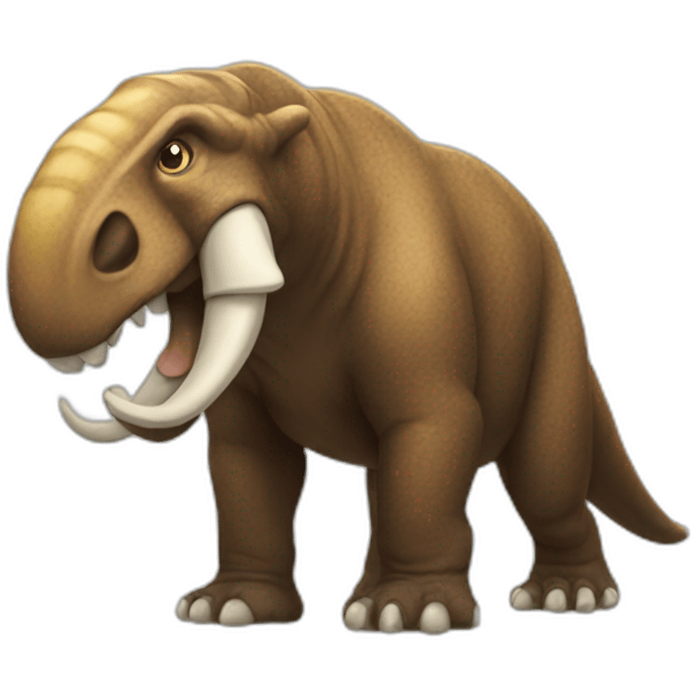 Trex-Mammoth emoji