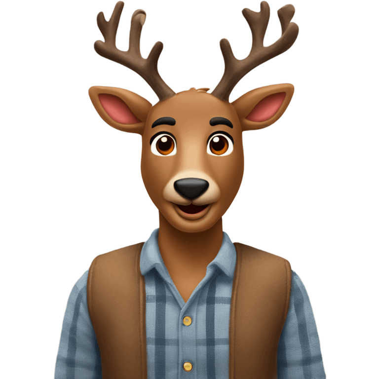 Rudolph, the rednosed reindeer  ￼ emoji