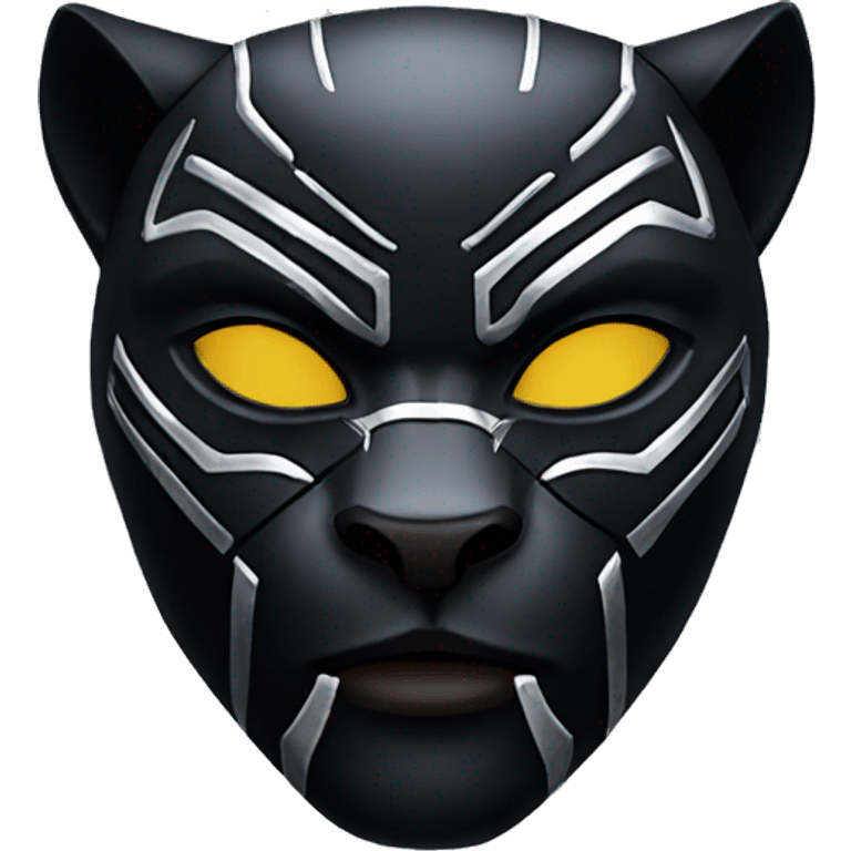 Black Panther, mask, Marvel emoji