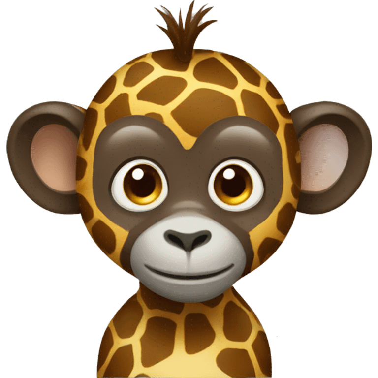 monkey mix giraffe emoji