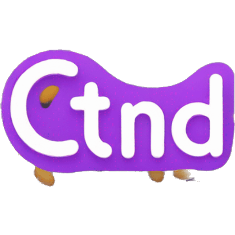 music festival logo with the letters "CTND" emoji