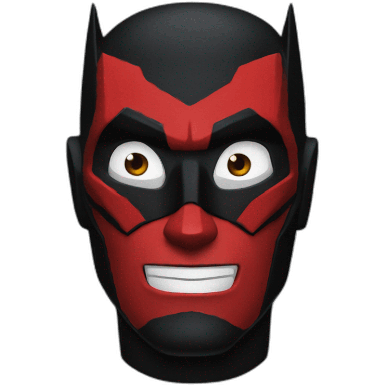 red Batman beyond emoji