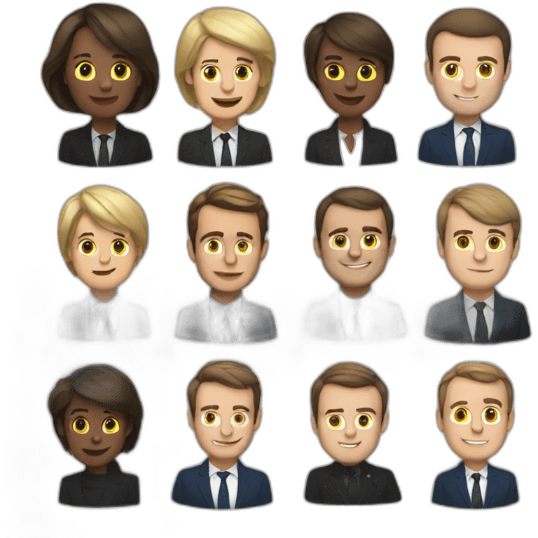 Chat plus macron emoji