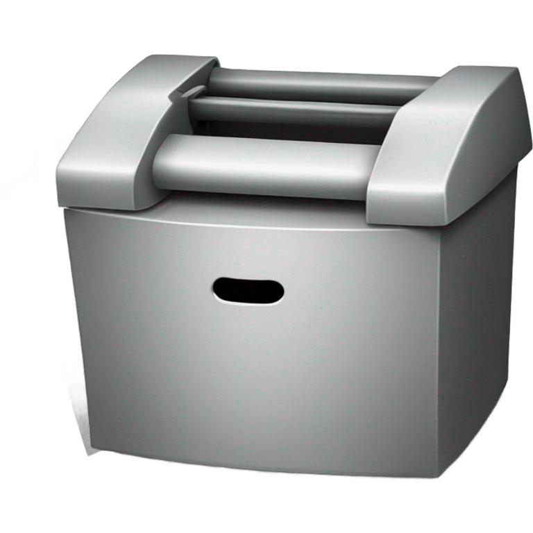 Paper shredder emoji