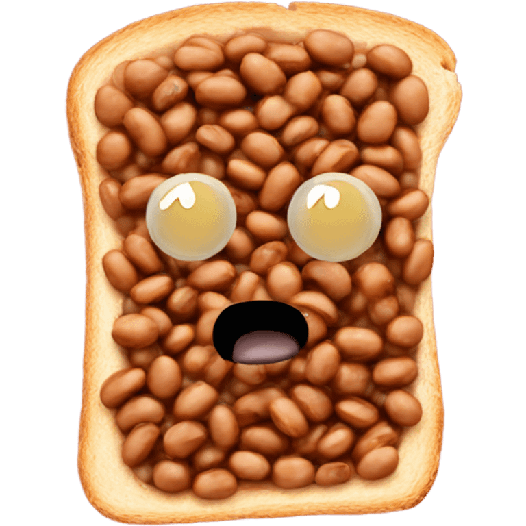 beans on toast  emoji