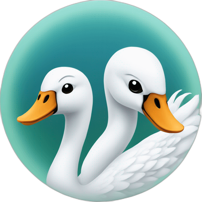 Swan et neo emoji