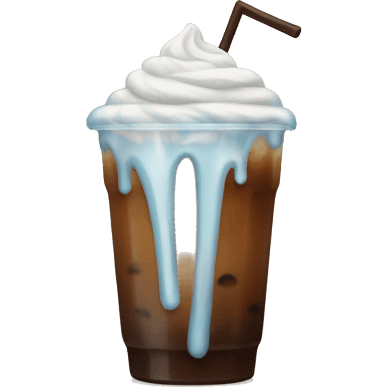 Iced coffe  emoji