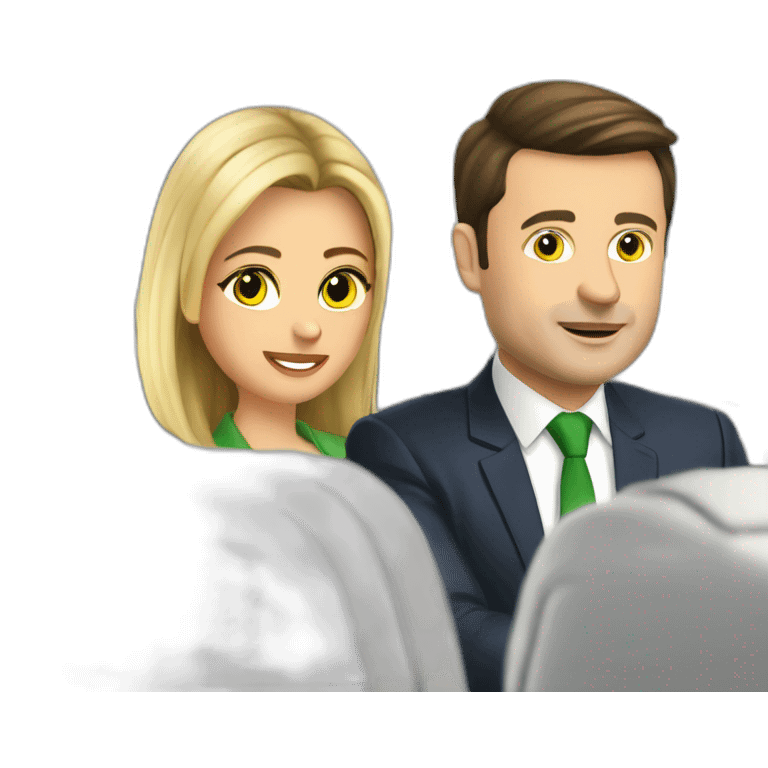 zelensky on a plane emoji