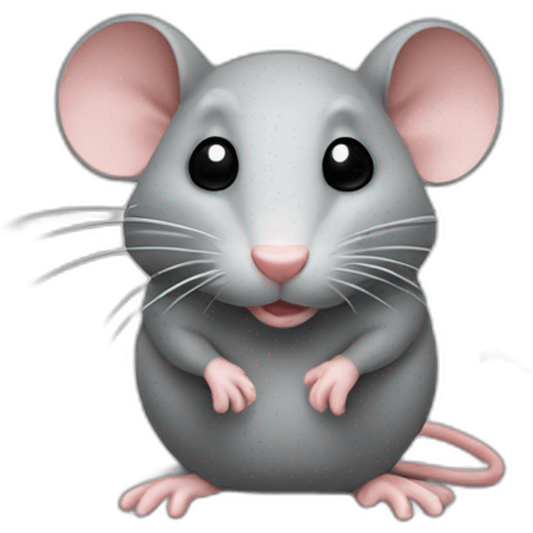 Rat avec de l’argent emoji