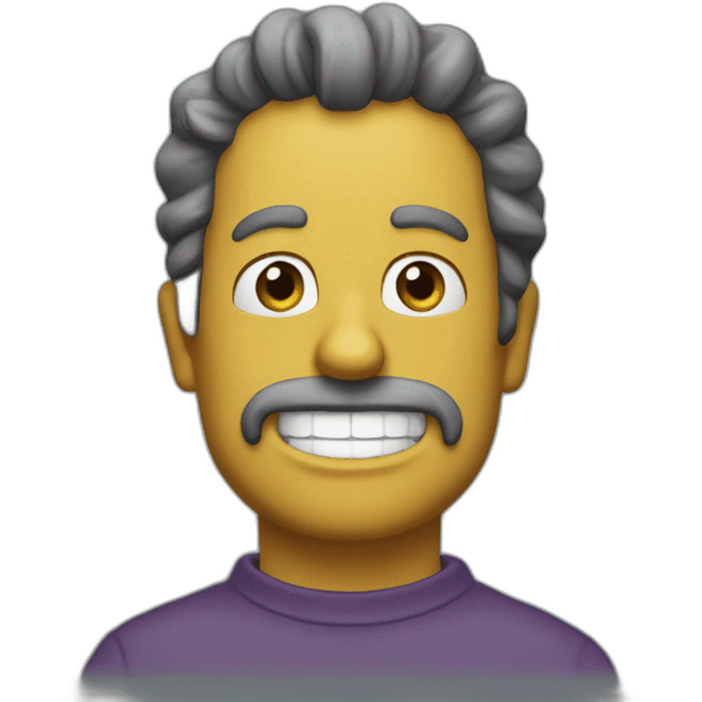 Bart rigolant emoji