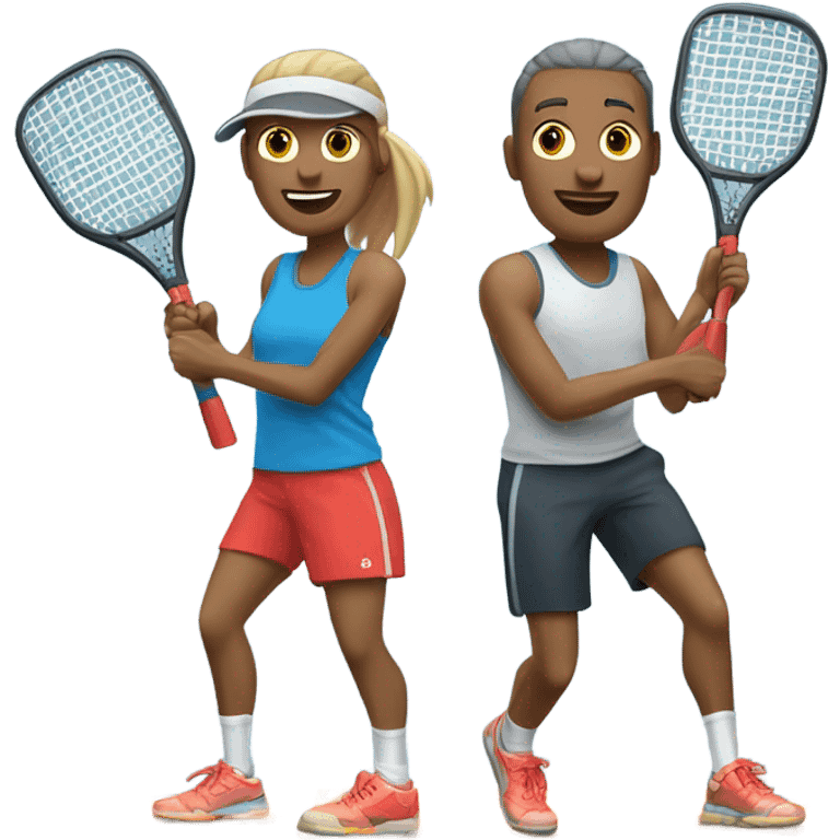 Pickleball game emoji