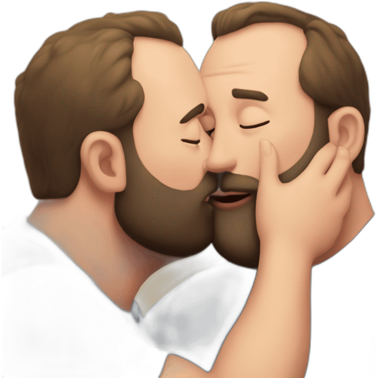 tom segura kissing bert kreischer emoji