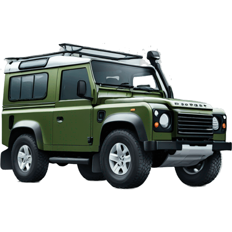 New Land rover defender emoji