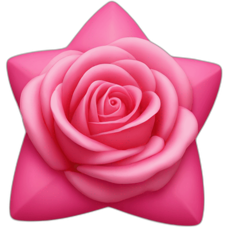 triangle rose a l'envers emoji