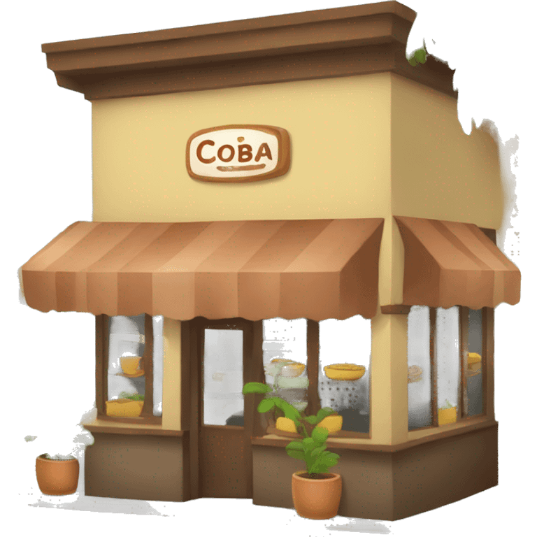 Cobaya café. emoji