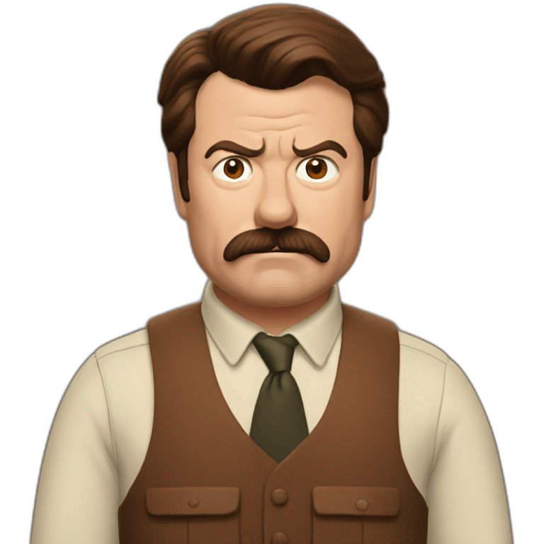 Ron Swanson emoji