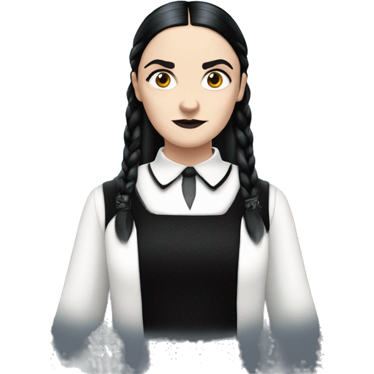 Wednesday Addams emoji