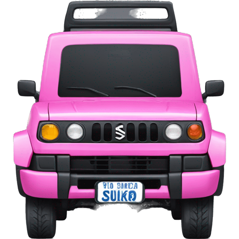 pink suzuki samurai  emoji