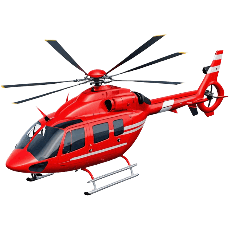 Rescue Helicopter - Airbus H145 (Model Year: 2021) (Iconic colour: Red with white) emoji