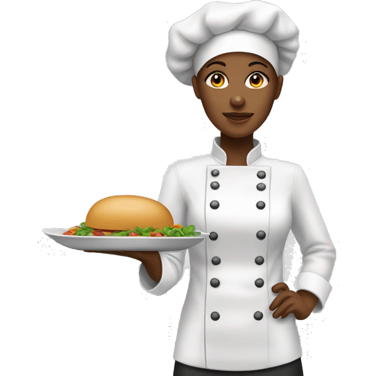 women chef white girl emoji